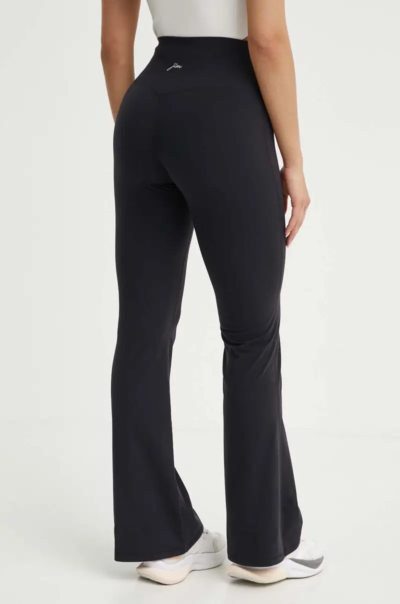 pantaloni Flare donna colore nero Flare miniatura 3