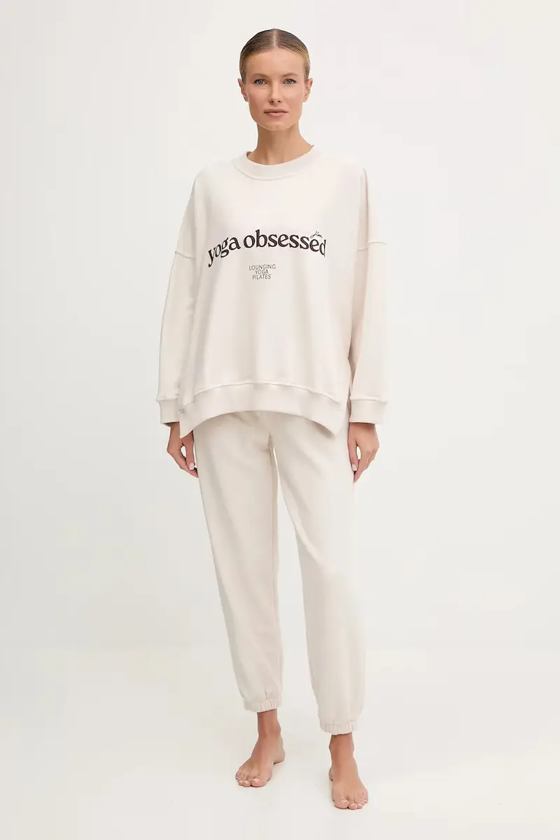 pantaloni tuta Kind Beige miniatura 2