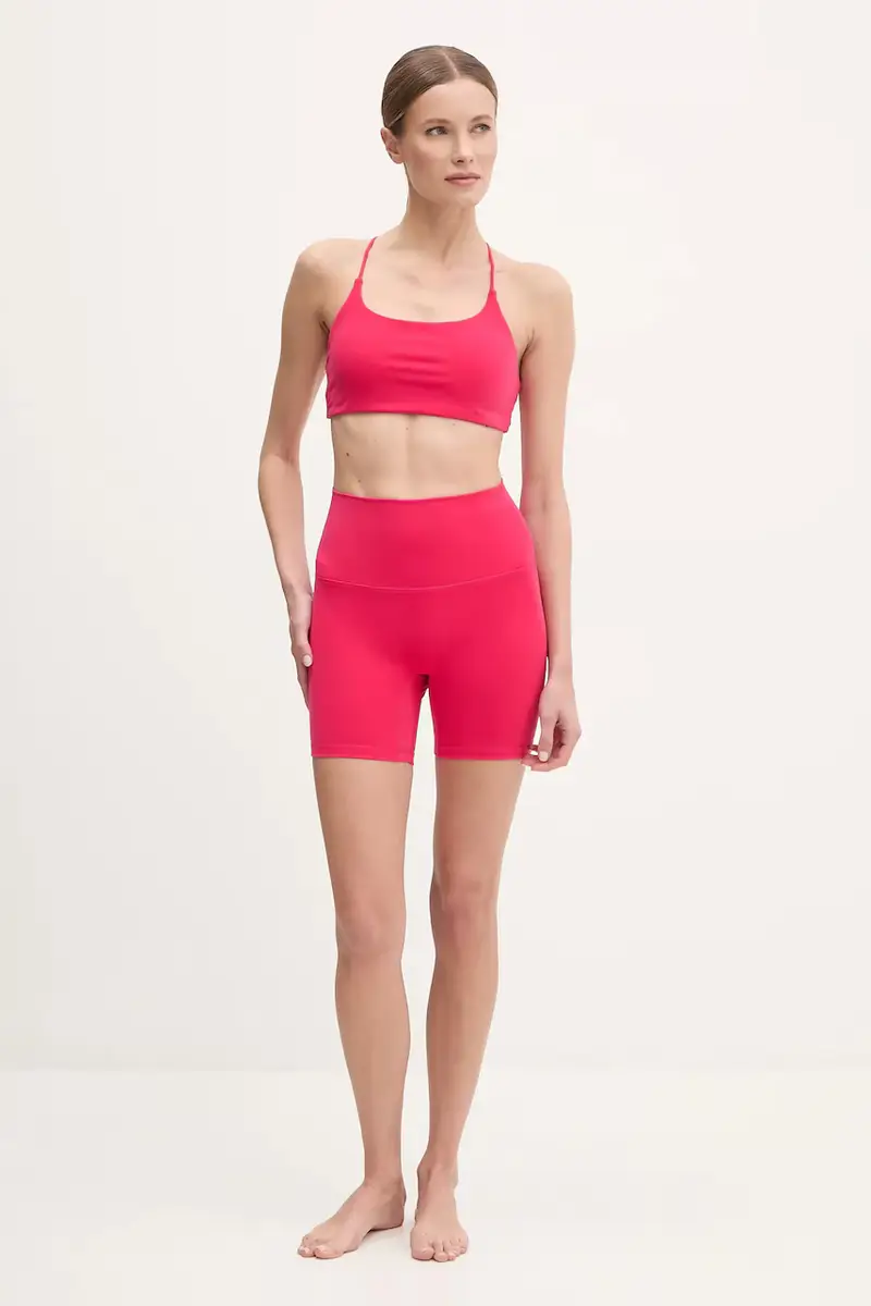 shorts per joga Movement colore rosa Szorty.Movement miniatura 2