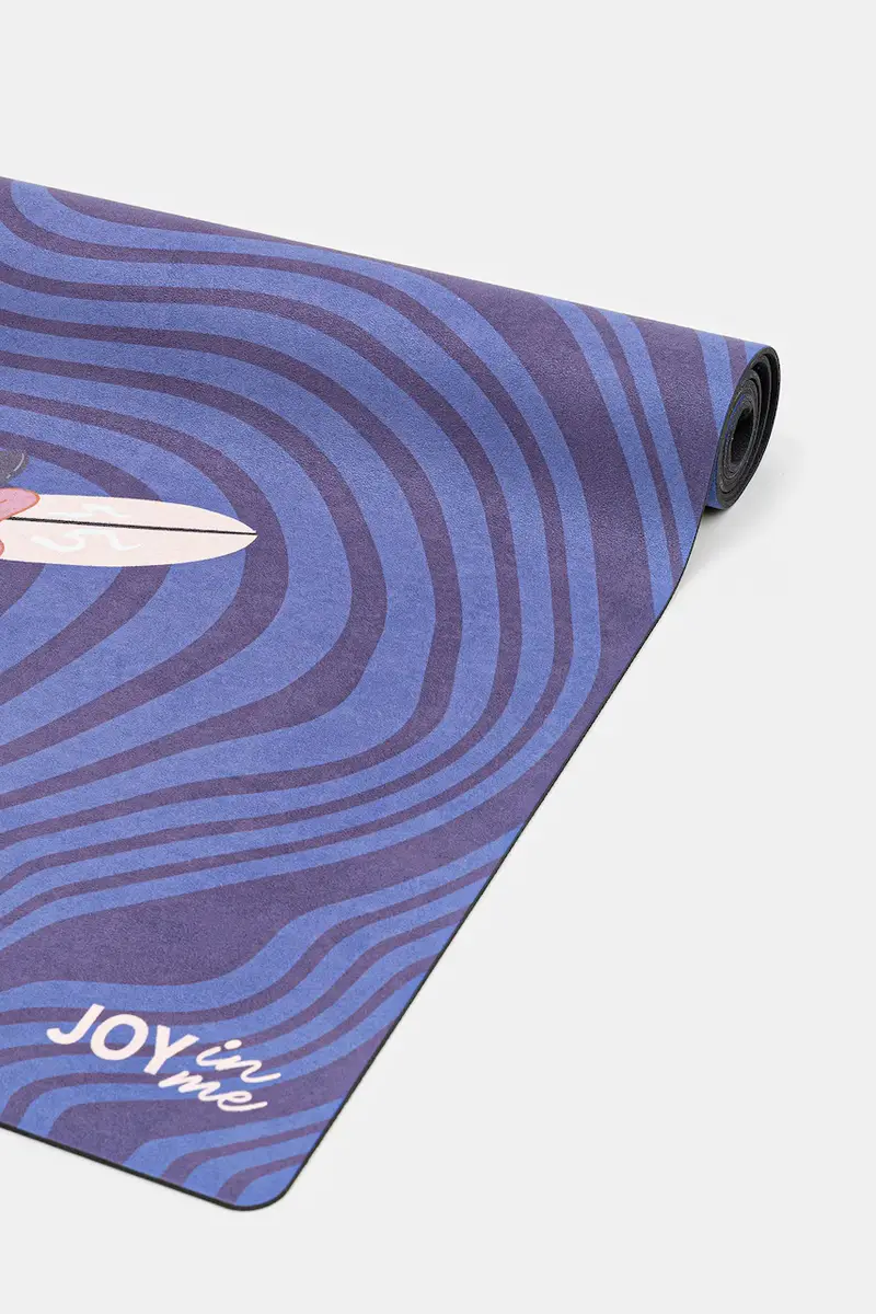 tappetino joga Mata FLOW Coated Surf Life Blu miniatura 3