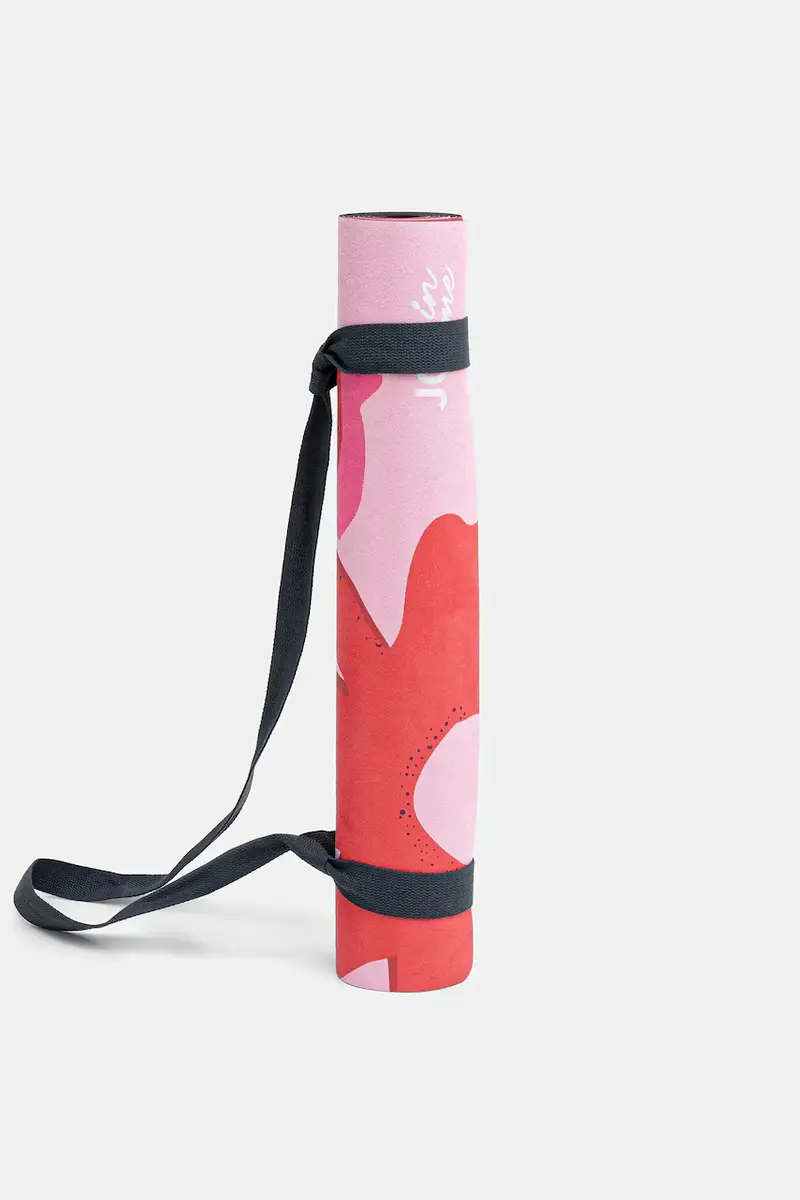 tappetino joga Mata FLOW Flower Bomb colore rosa FLOW 3mm miniatura 2