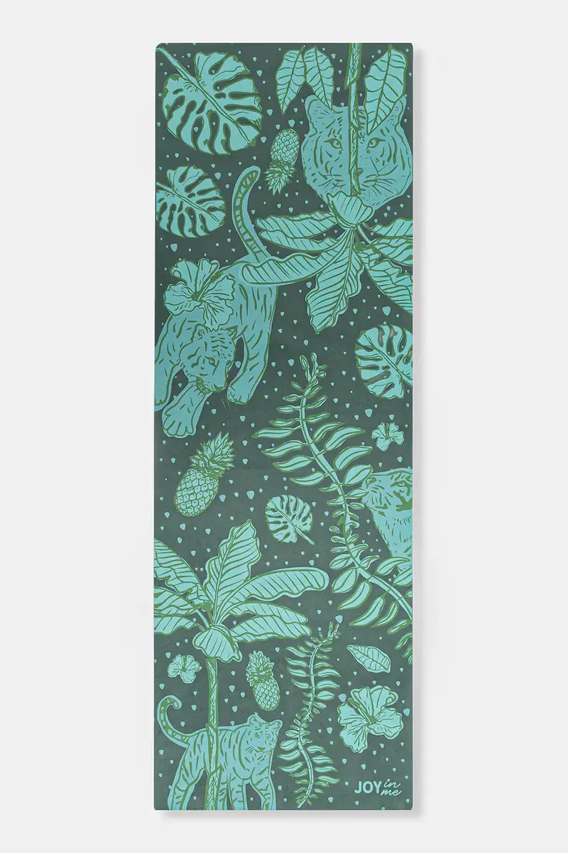 tappetino joga Mata FLOW Jungle Green colore verde FLOW 3mm