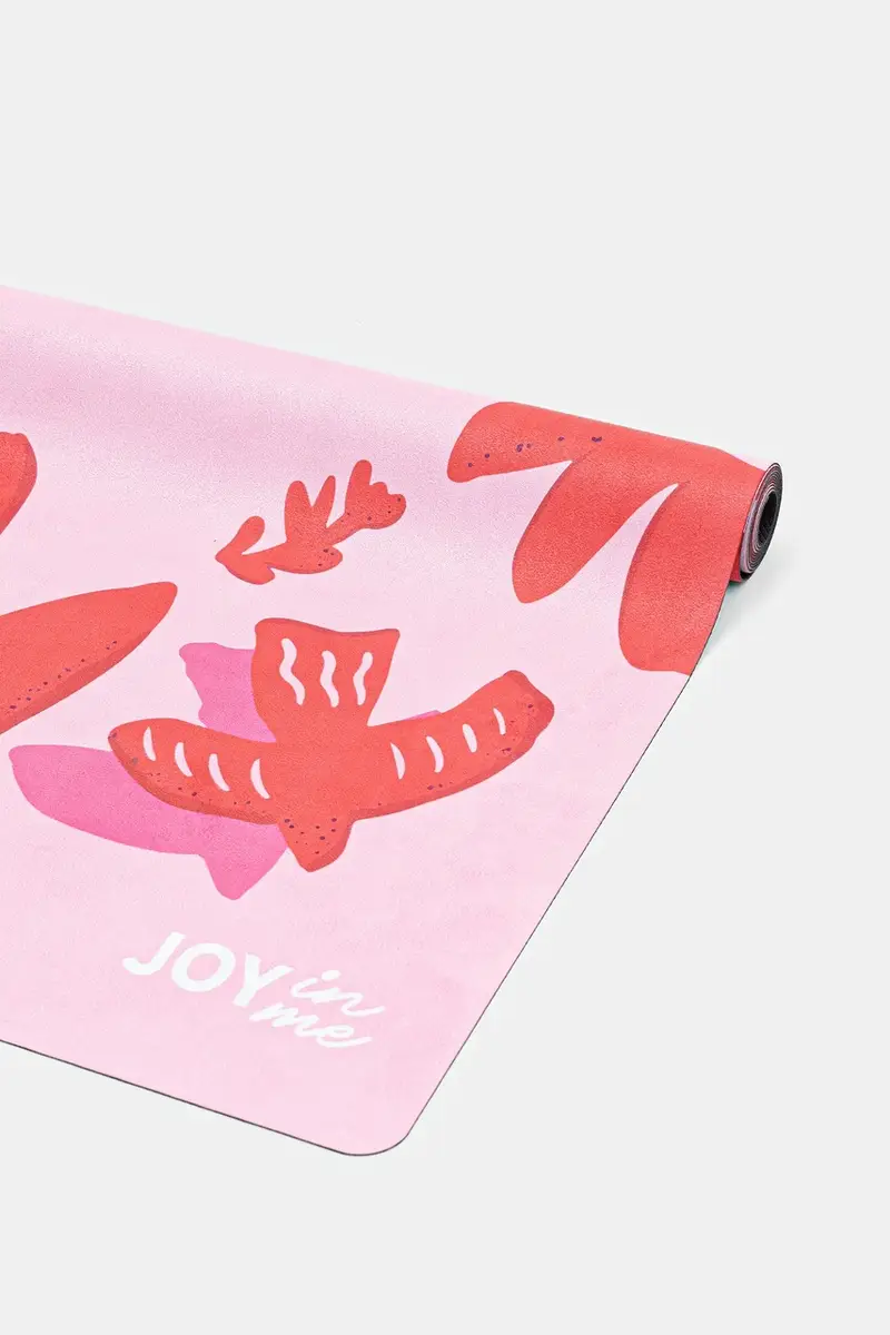 tappetino joga Mata FLOW Nano Flower Bomb colore rosa FLOW Nano 1mm miniatura 3