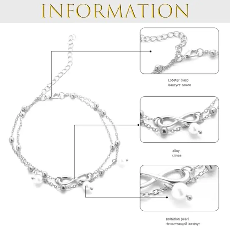 JSTHHTT Cavigliere Donna Argento 1209643 miniatura 3