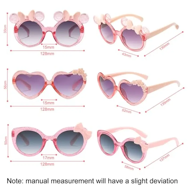 JSTHHTT Occhiali da sole Bambina Rosa 1384603 miniatura 2
