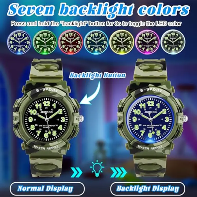 Juboos Orologi per bambini Nero 1599490 miniatura 2