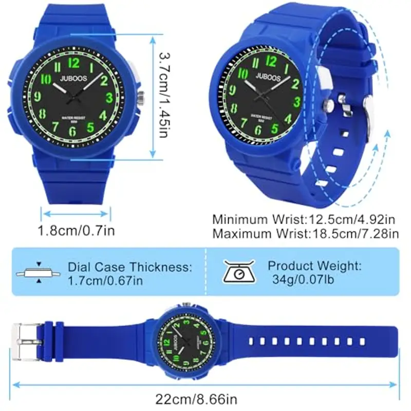 Juboos Orologi per bambini Nero 1599500 miniatura 3