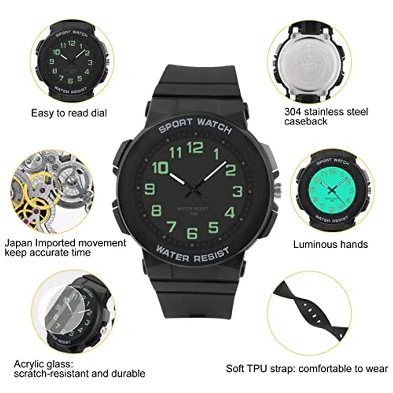 Juboos Orologi per bambini Nero 1608973 miniatura 2