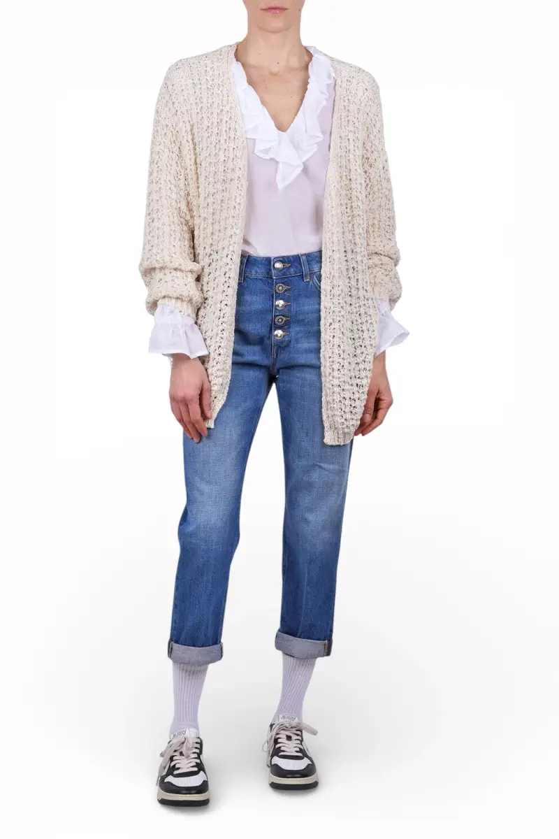 Cardigan - 470866 - Panna miniatura 2