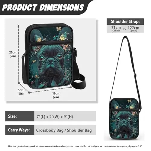 JUDENTIDOS Borsa a tracolla Donna Nero 2865335 miniatura 3