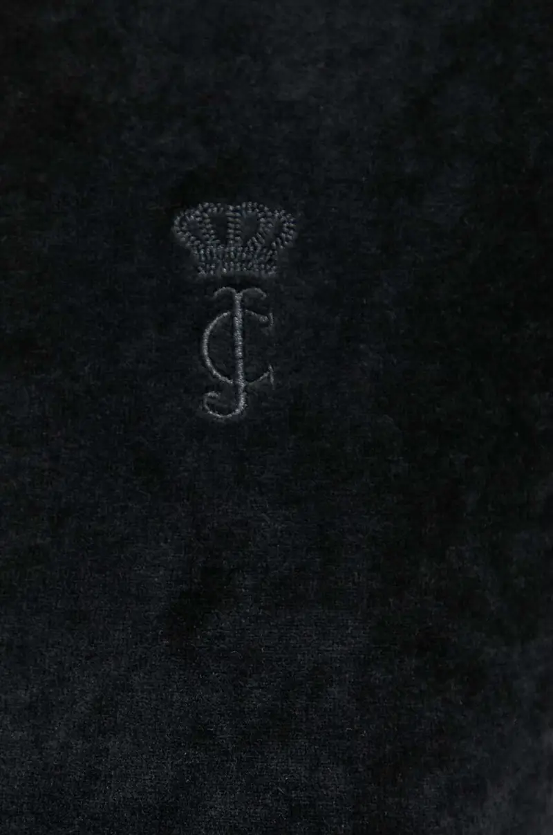 felpa donna colore nero con cappuccio con applicazione miniatura 5