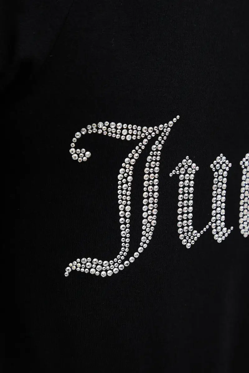 felpa SINGLE JERSEY OLA HOODIE donna colore nero con cappuccio con applicazione JCWAS125310 miniatura 5