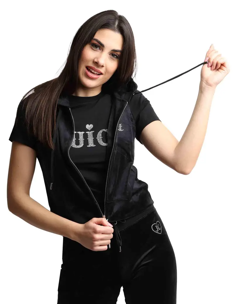 Juicy Couture Felpe Donna Nero 3190494