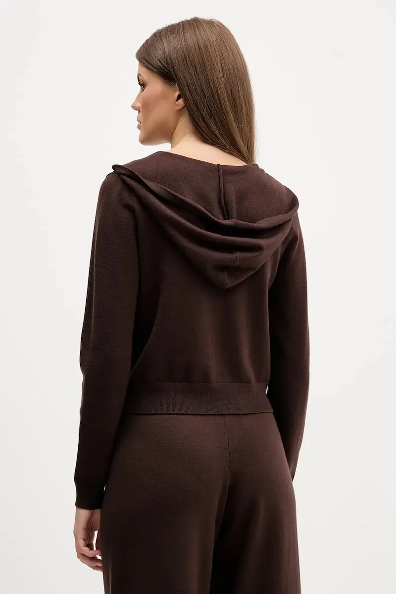 maglione donna colore marrone JCGAS225016 miniatura 3