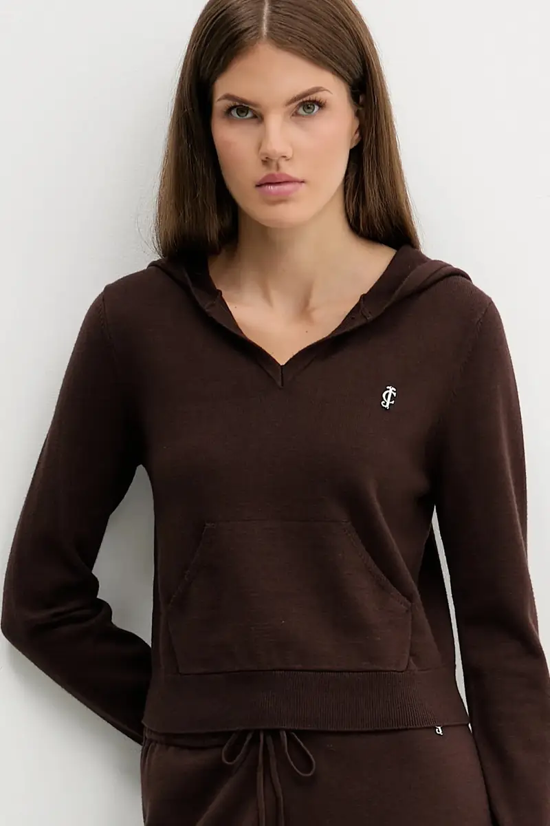 maglione donna colore marrone JCGAS225016 miniatura 4