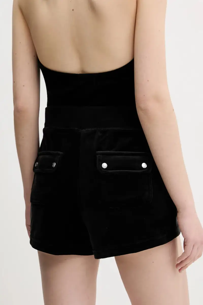 pantaloncini in velluto EVE POCKET donna colore nero JCBHS224801 miniatura 3