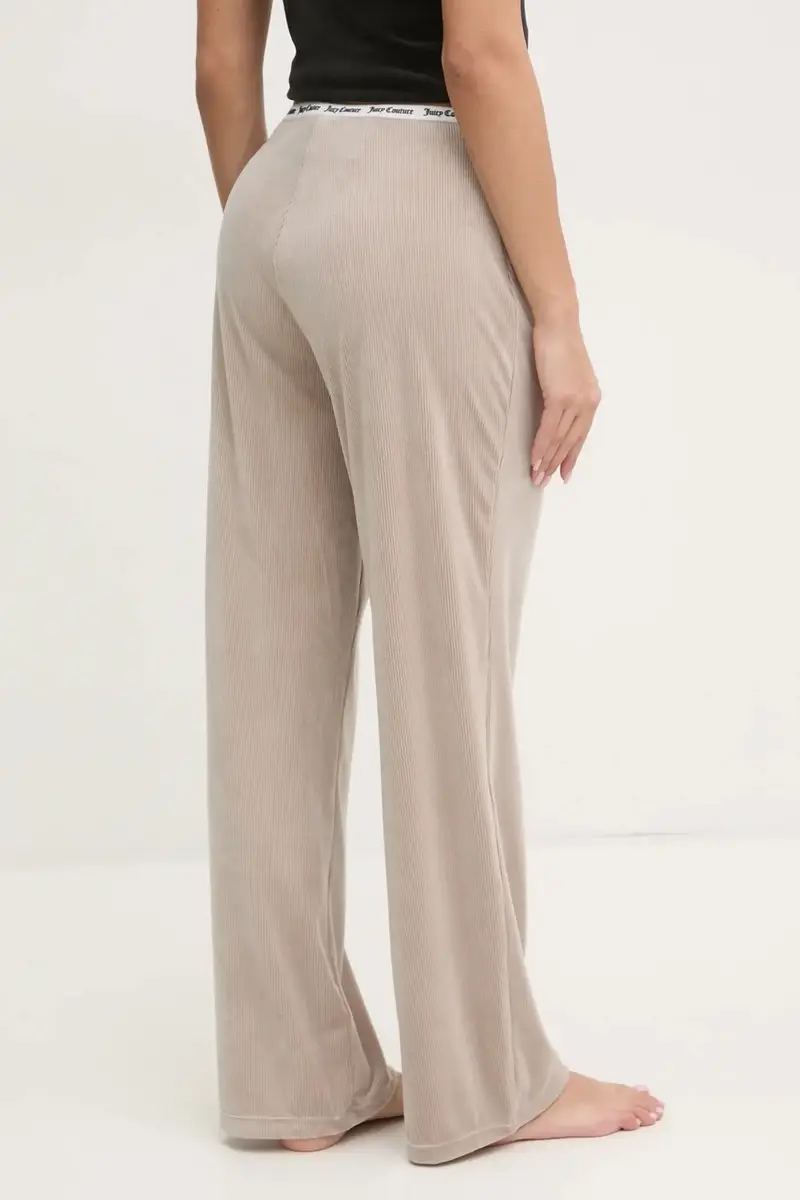 pantaloni da pigiama VICKY RIB FLARE PANT donna colore beige JCLAS125504 miniatura 3