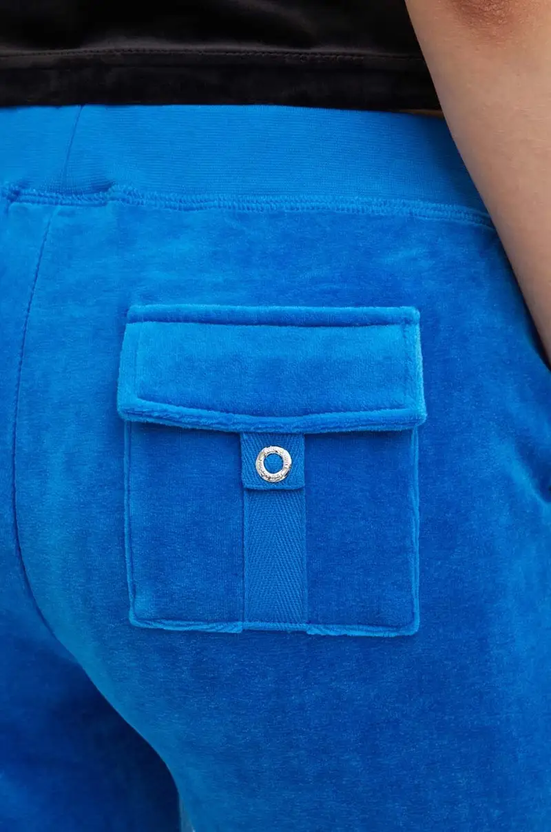 pantaloni da tuta in velluto CAISA LOW RISE PANT colore blu JCSEBJ008 miniatura 4