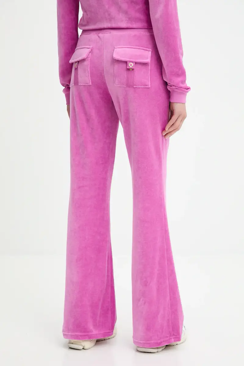 pantaloni da tuta in velluto CAISA LOW RISE PANT donna colore rosa JCSEBJ008G miniatura 3