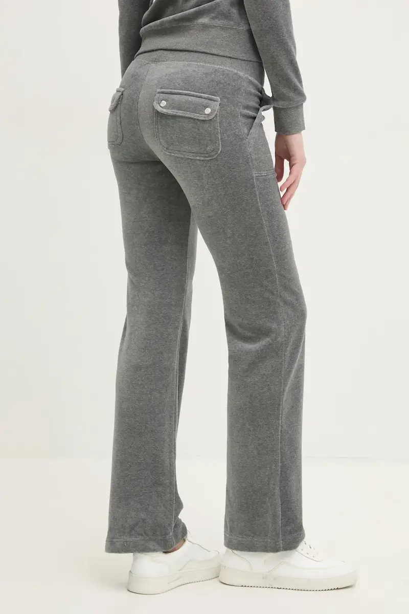pantaloni da tuta in velluto DEL RAY PANT colore grigio JCAP180 miniatura 3