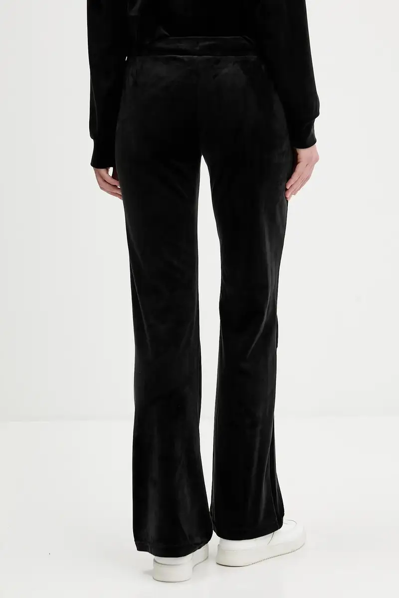 pantaloni da tuta in velluto donna colore nero JCWBJ225311 miniatura 3