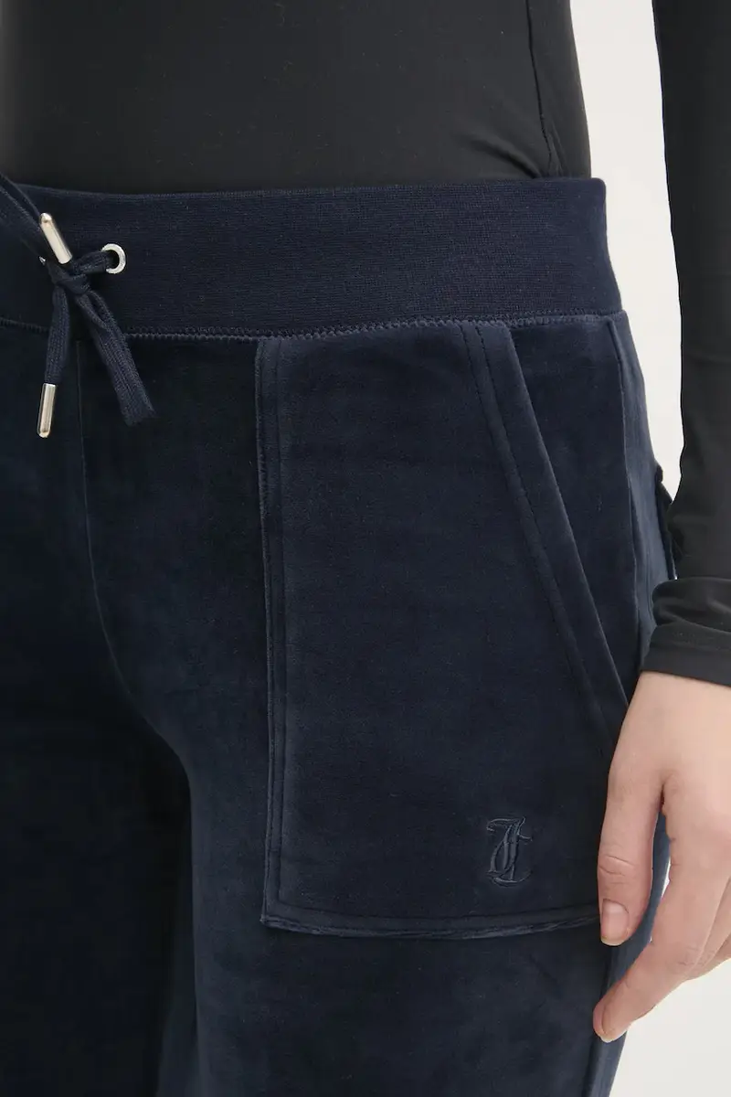 pantaloni da tuta in velluto LAYLA POCKET LR colore blu navy JCSEBJ001 miniatura 4