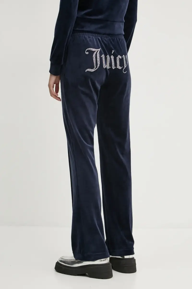 pantaloni tuta colore blu navy con applicazione JCAPW045 miniatura 3