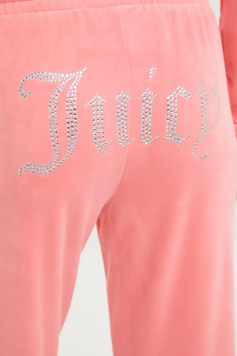 pantaloni tuta colore verde con applicazione JCAPW045 Arancione miniatura 4