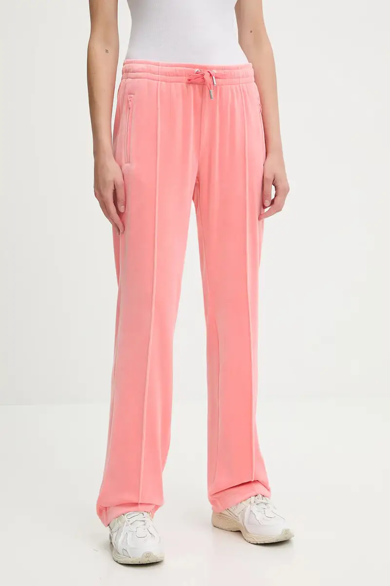 pantaloni tuta colore verde con applicazione JCAPW045 Arancione