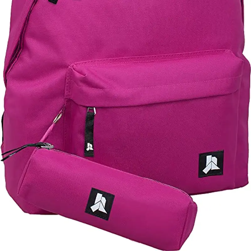 Julian Ross JR3007 Rosa Zaino Con Astuccio Scuola Media, Elementare e Superiore per Bambine e Ragazze, 41 Centimetri miniatura 3