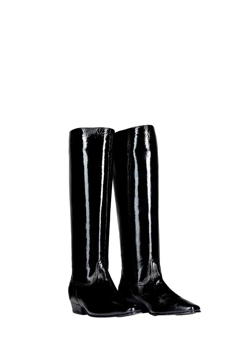 Stivale Donna Nero miniatura 3