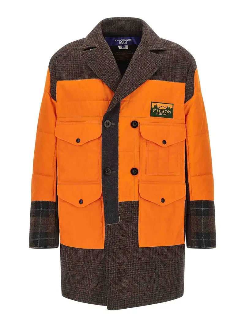 Cappotto patchwork Filson X Multicolore
