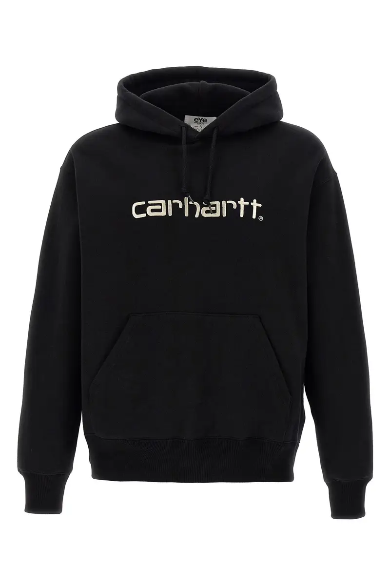Felpa Con Cappuccio Junya Watanabe X Carhartt Nero
