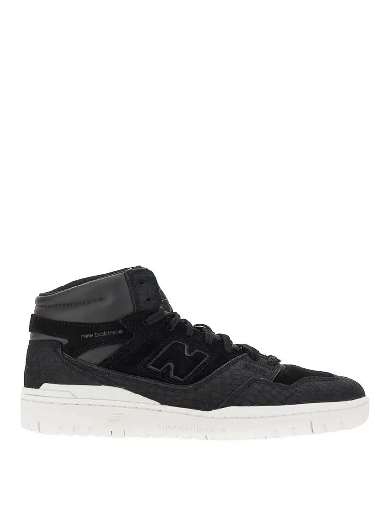 Sneakers in pelle Nero