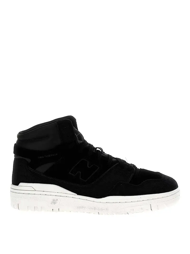 Sneakers in pelle Nero