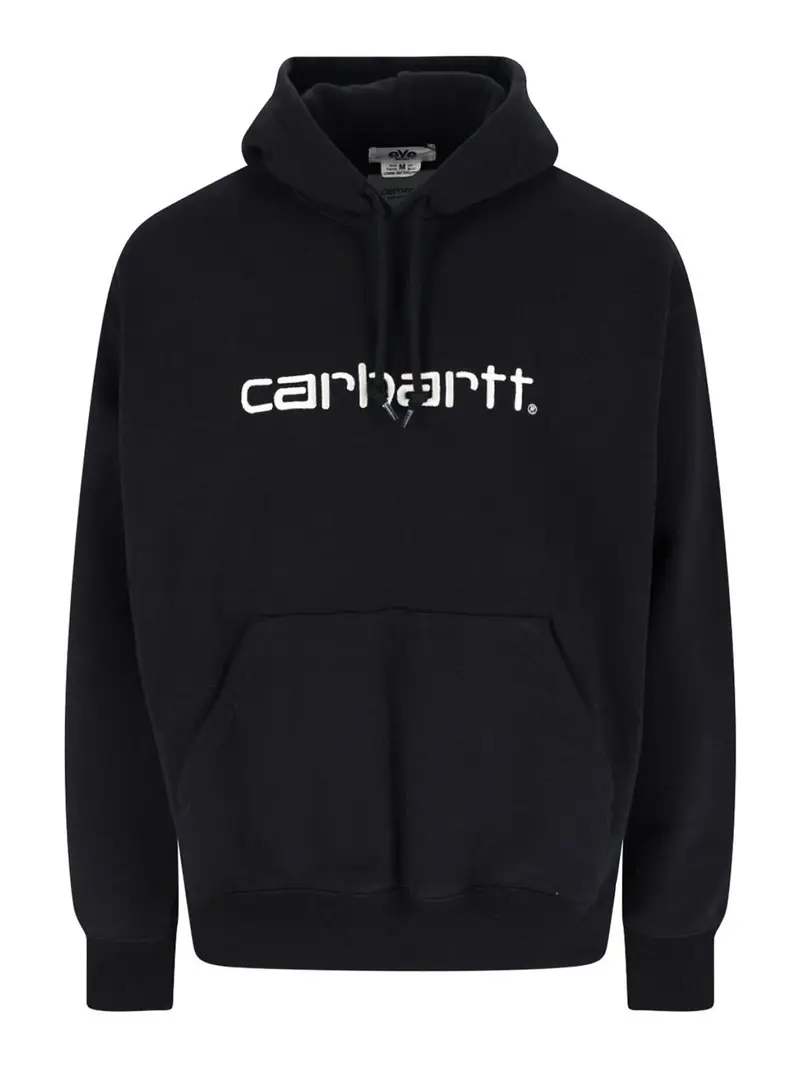 X Carhartt Felpa Cappuccio Nero