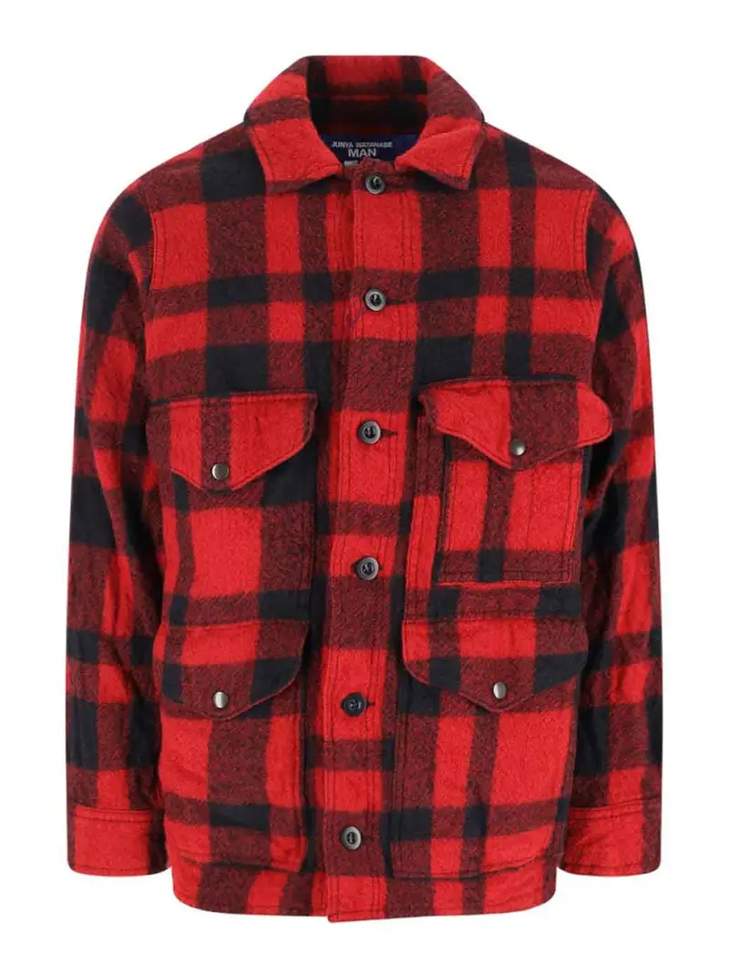 X Comme Des Garcons Giacca Camicia Rosso