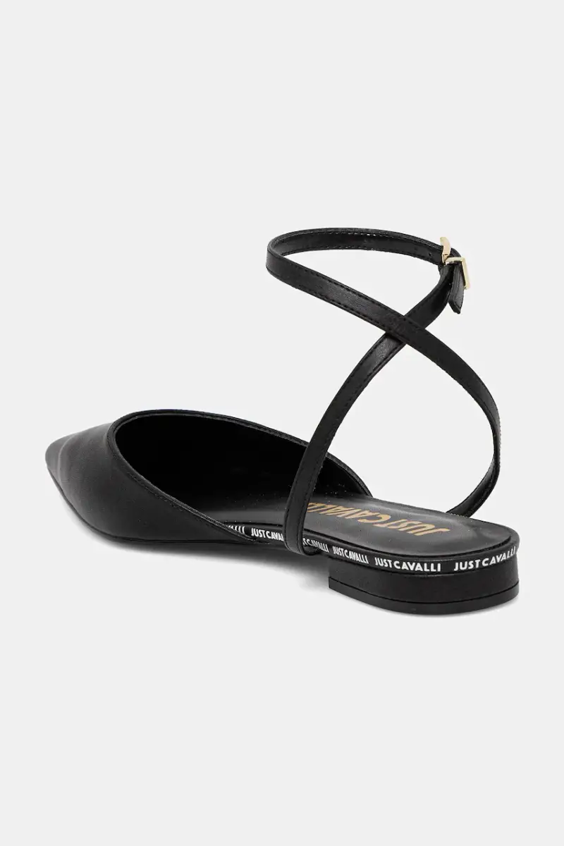 Just Cavalli Ballerine Nero 3337383 miniatura 3