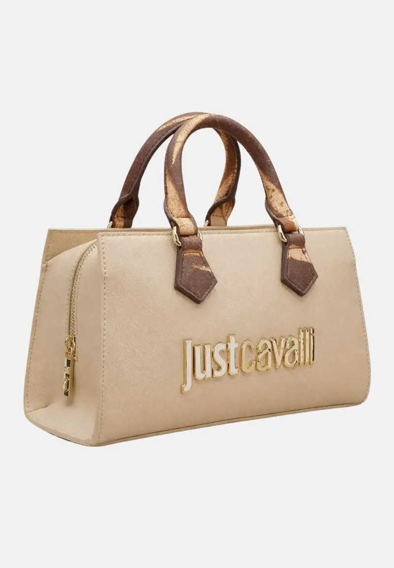 Just Cavalli Borsa a mano Donna Beige 4323682 miniatura 2