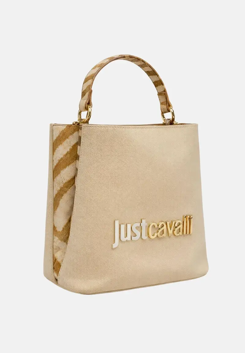Just Cavalli Borsa a mano Donna Beige 4323690 miniatura 2