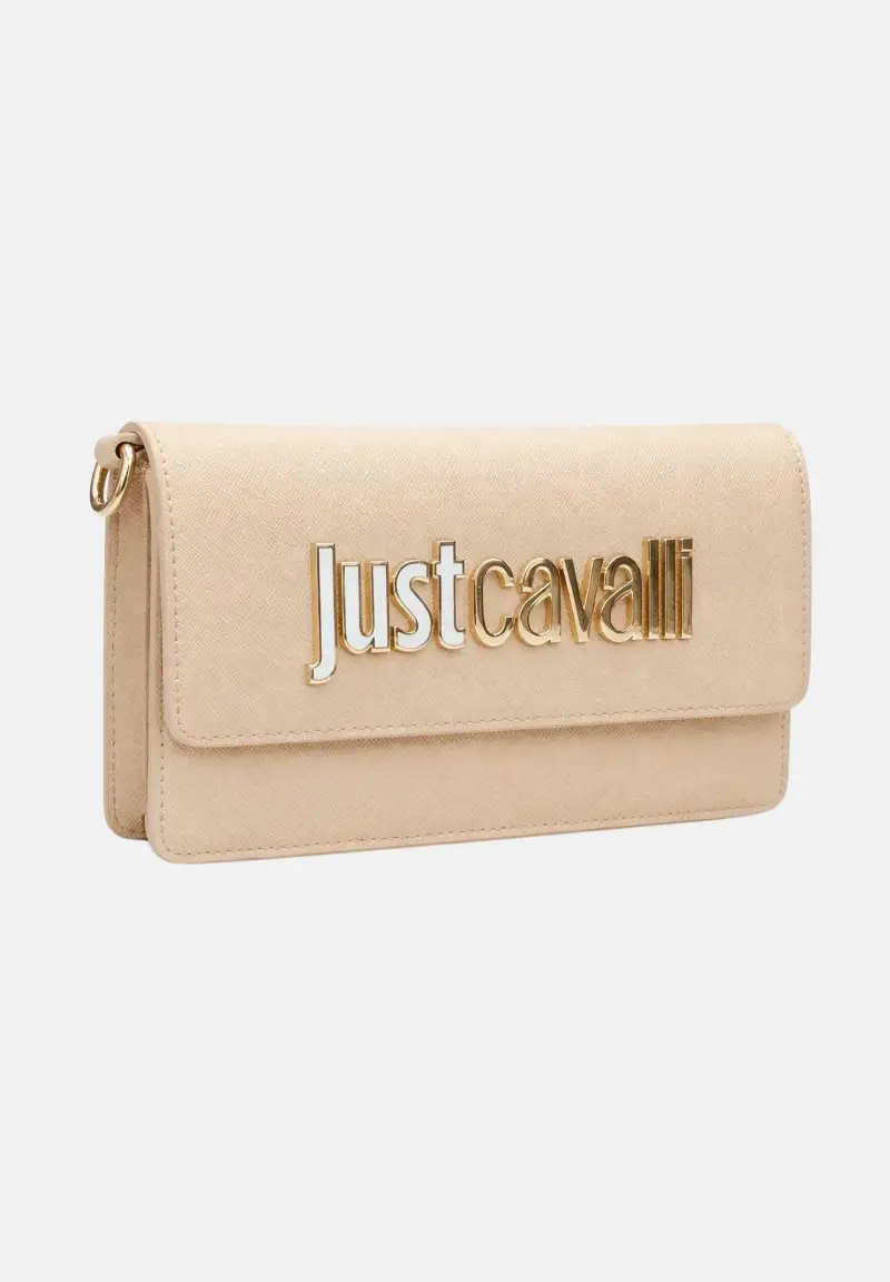 Just Cavalli Borsa a tracolla Donna Beige 4323658 miniatura 2