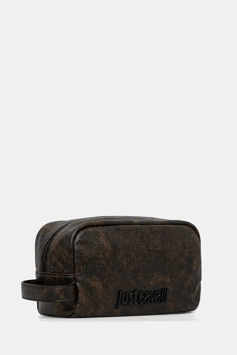 borsa da toilette colore marrone 79QA4B13 ZSD10 miniatura 2