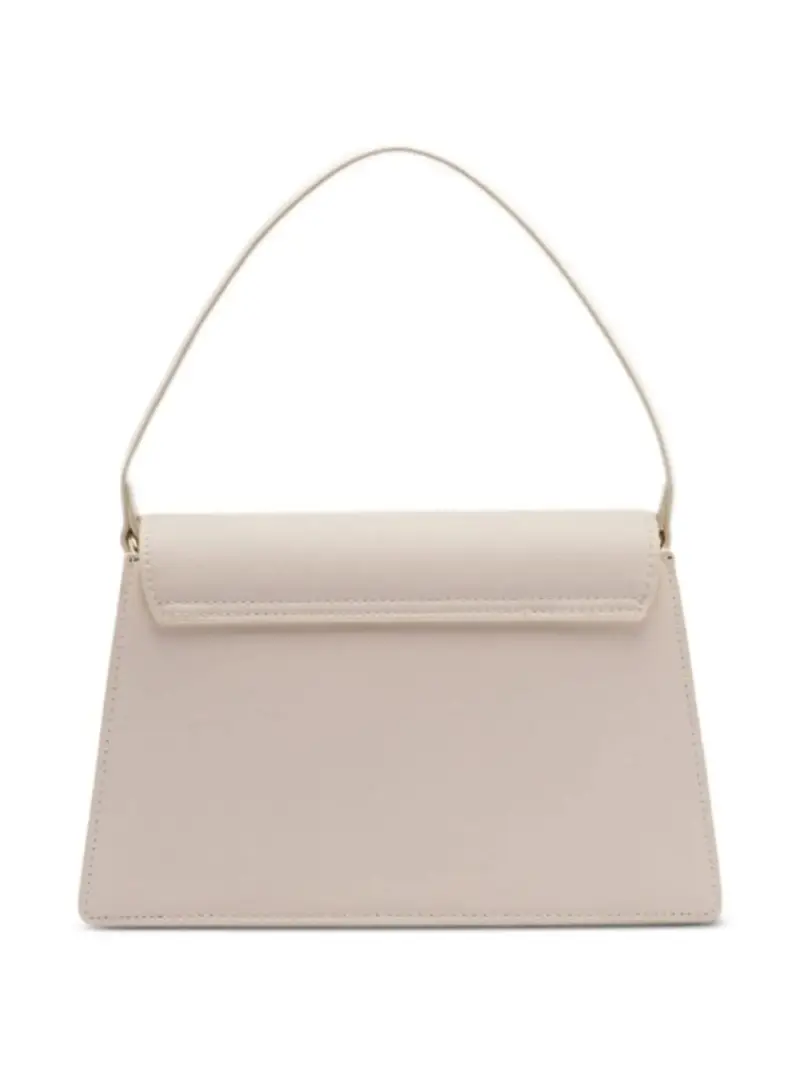 Just Cavalli borsa platino donna in ecopelle con tracolla logo sul davanti miniatura 2