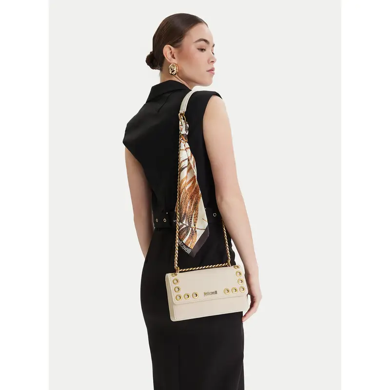 Borsetta Just Cavalli 80RA4BF4 ZSB81 Écru Écru