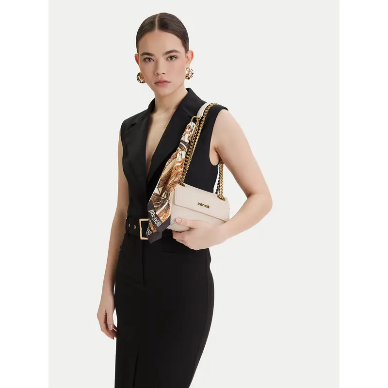 Borsetta Just Cavalli 80RA4BF5 ZSB81 Écru Écru