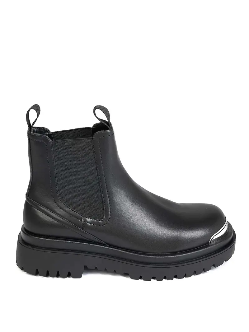 Bourne Elastico Stivaletto Nero