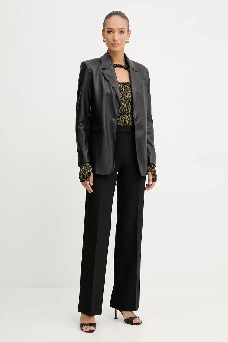 camicetta donna colore marrone 79PAH618 JS496 miniatura 2