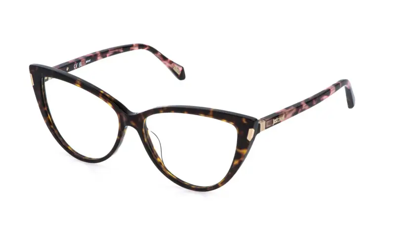 Just Cavalli Montature da vista Donna Acetato Havana Farfalla