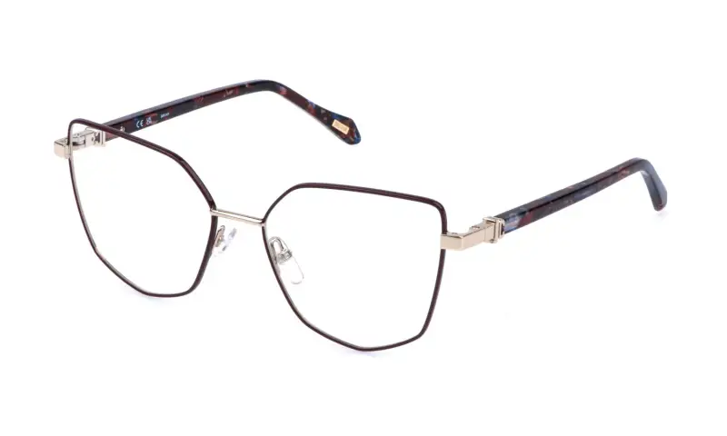 Donna Just Cavalli VJC134 0SN9 Montature da vista Metallo Oro Geometrica