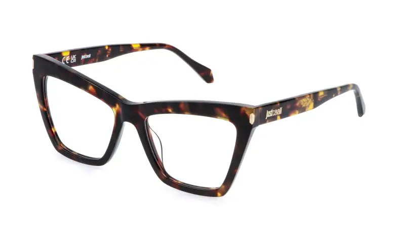 Just Cavalli Montature da vista Donna VJC138 in acetato havana